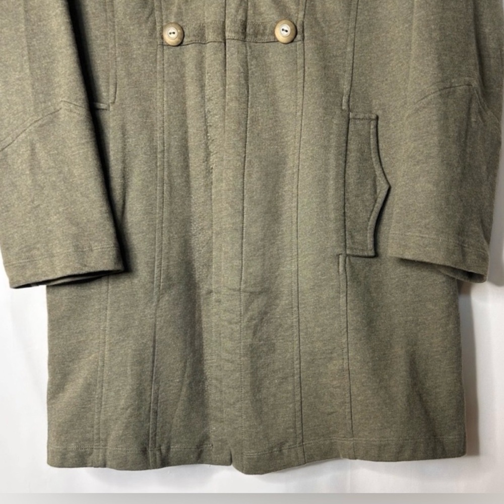 CAbi Olive Utility Jacket with Gold Button Detail, Olive Green, Size Medium, - Picture 5 of 7